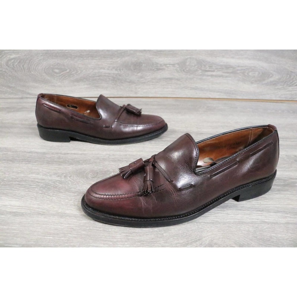 Allen Edmonds Grayson Dress Tassel Loafers Brown 8227 Slip-On Men’s Size 8.5 D